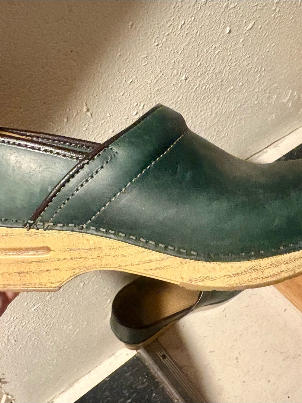 Dansko W39 Professional Oiled Leather, dark green Sz 8.5-9 - Picture 5 of 8
